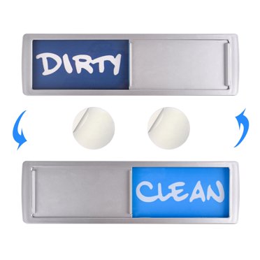 Dishwasher Magnet Clean Dirty Sign, Dishwasher Clean Dirty Flip Sign ...