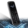thumbnail image 4 of BM50 0.66in Mini Pocket Bluetooth MP3 Ear Teléfono móvil Marcador Mensaje Teléfono celular (Negro), 4 of 8