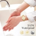 thumbnail image 5 of Watches for Women Elegant Quartz Ladies Watch Classic Design with Round dial, Stainless Steel Band & Calendar – Perfect Gift for Her, 5 of 7