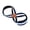 Upgrade blue L code, variant on Yihuala Heavy Duty Lifting Straps figures 8 Strap Weight Lifting Power Wrist Strap for Deadlift, Powerlifting, crosses Training