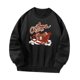 thumbnail image 4 of Sudadera de mujer Sudadera con capucha Ropa deportiva de manga larga Sudadera con cuello redondo Sudadera estampada para ir de compras Deportes , l L, 4 of 10