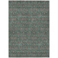 thumbnail image 2 of Addison Rugs Chantille Indoor/Outdoor Transitional Floral Teal Washable Rectangle Rug, 5' x 7'6", 2 of 6
