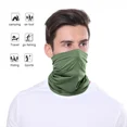 thumbnail image 5 of Silk Scarf Unisex Scarf Outdoor Sports Bicycle Headband Bike Cycling Neck Tube Warmer Riding Bandanas Face Mask (3 Blue), 5 of 7