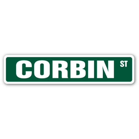Corbin Street [3 Pack] of Vinyl Decal Stickers |for Laptop Car
