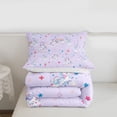 thumbnail image 5 of Erosebridal Cartoon Unicorn Girls Twin Comforter Sets,Dreamy Princess Style Rainbow Bedding Set For Kids,Reversible 2 Pieces, 5 of 7