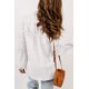 thumbnail image 1 of ABPHQTO Blusa Babydoll Con Volantes Y Cuello Abierto De Punto Suizo Blanco De Mujer, 1 of 5