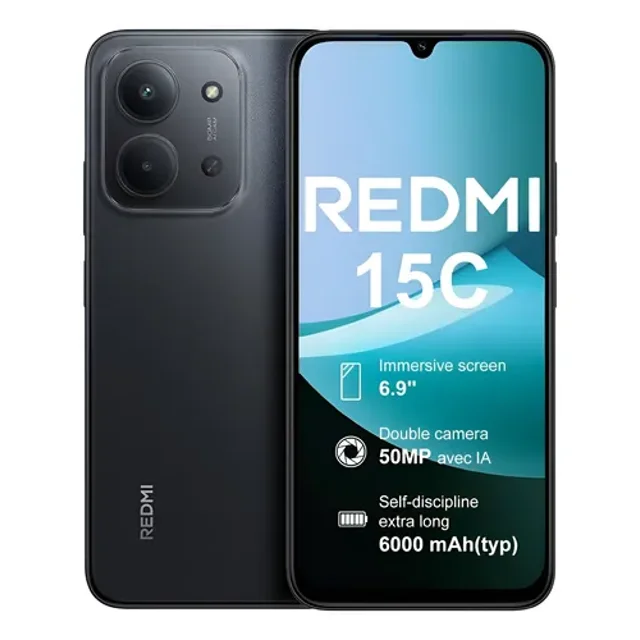 Teléfono Celular Xiaomi 15C Dual SIM 6GB RAM + 128GB de Almacenamiento 6000 MaH Nuevo Liberado