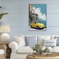 thumbnail image 3 of Stupell Industries Contemporary Yellow Car on Coast Gray Framed Giclee Art, 20 x 30, by Petals Prints Design, 3 of 8