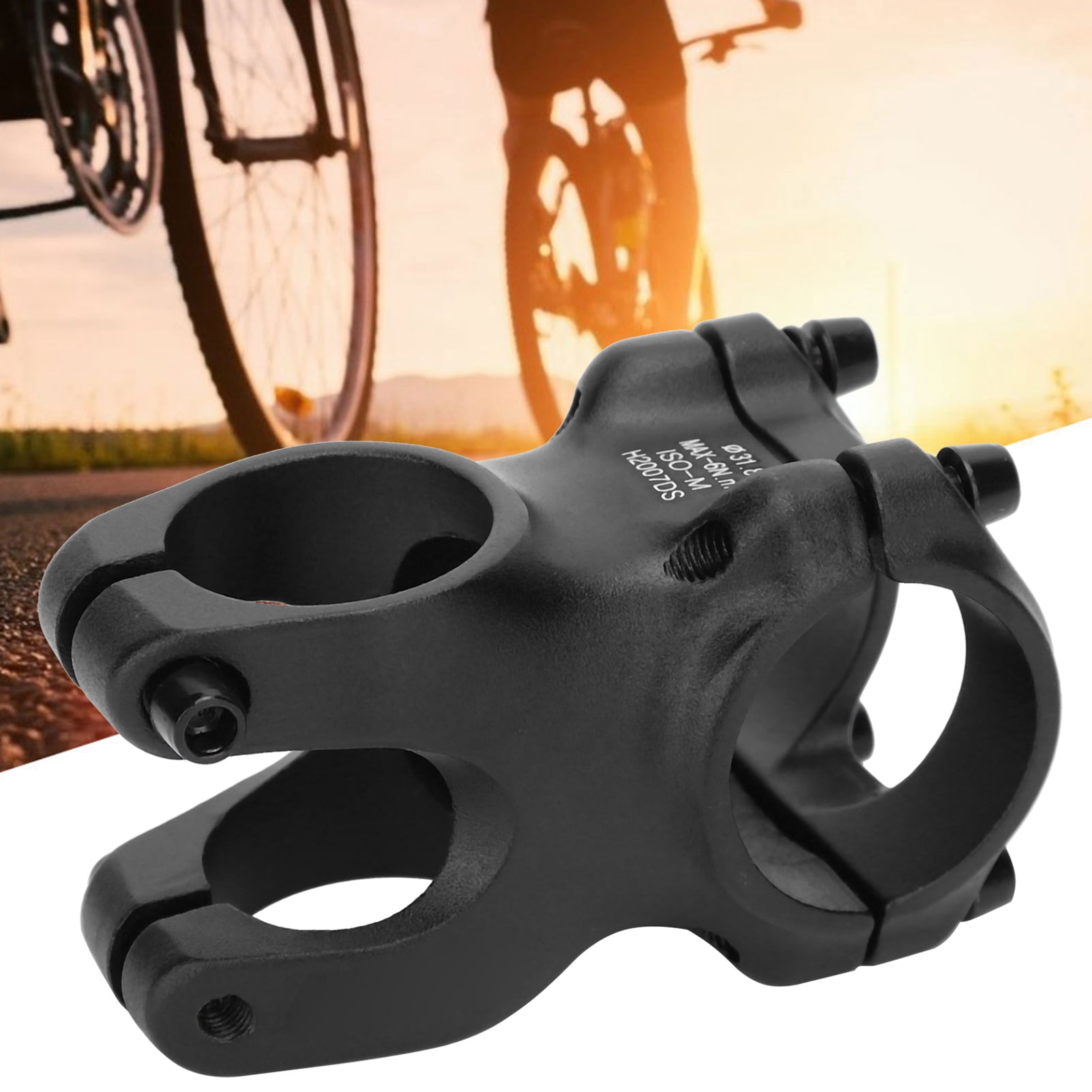 Easy To Install Black Convenient To Install Bike Stem Mountain Bike Stem For 40MM Bicycle Cycling Handlebar Stem Walmart