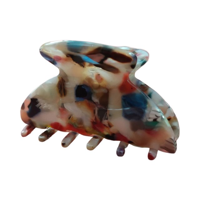 Elegante horquilla coreana de estilo retro, 7 cm, tamaño mediano, para la parte posterior de la cabeza, horquilla para el pelo, horquilla femenina
