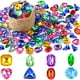 thumbnail image 1 of Tesoro pirata Toy Gems Vellibring de 180 piezas con bolsa, 1 of 7