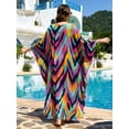 thumbnail image 4 of CFCSRP Kaftan Dresses for Women Plus Size Bathing Suit Cover up Caftan Maxi Beach Dresses, 4 of 7