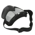 thumbnail image 2 of Gafas de sol de motocross ANGGREK Gafas de moto Hombres Mujeres A prueba de viento Negro mate, 2 of 8