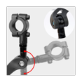 thumbnail image 3 of Vélo de Montagne Rétroviseur HD Plat Réglable Guidon Miroir Pliant Vélo Accessoires d'Équitation, 3 of 8