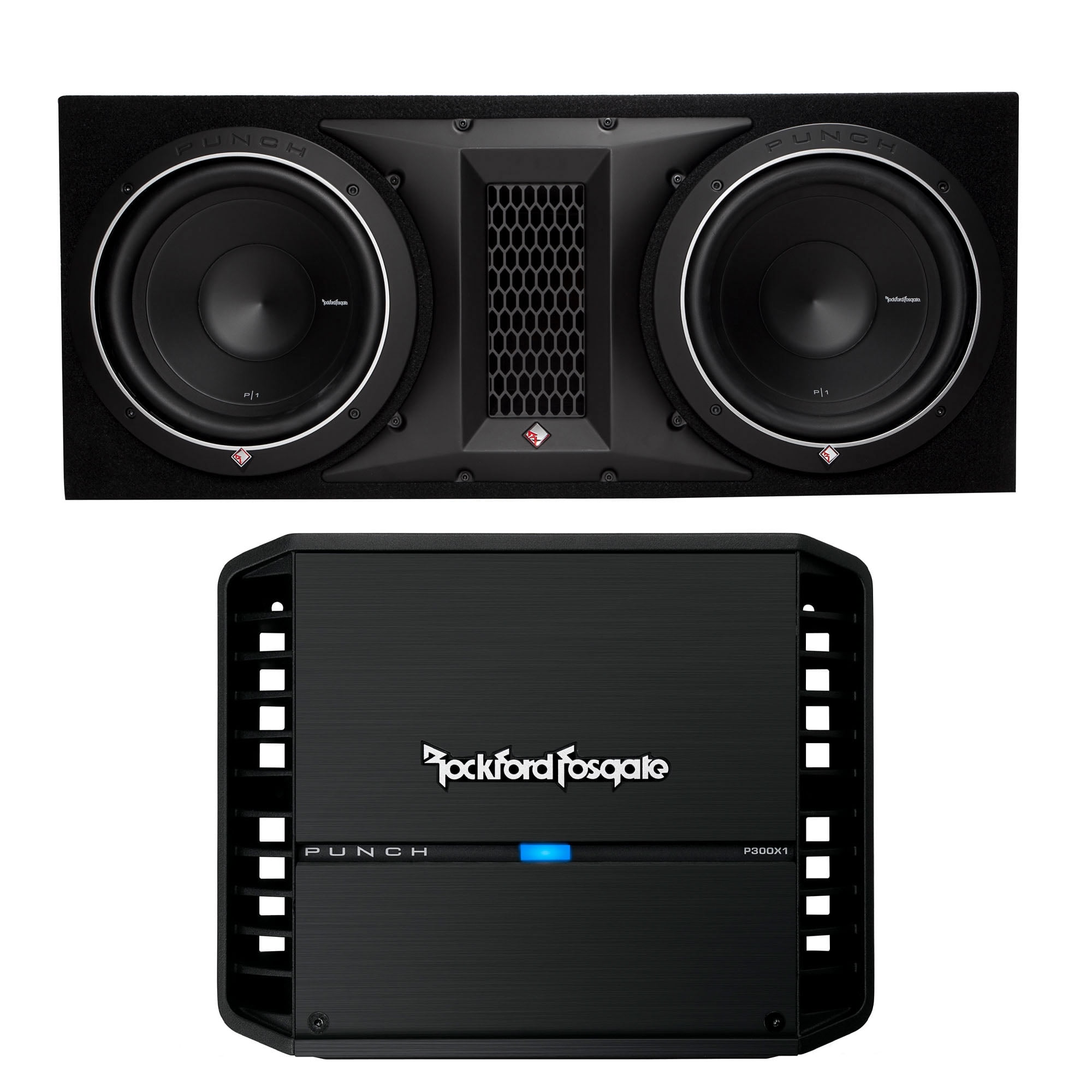Rockford Fosgate Two Punch P1 12" Subwoofers in a Ported Enclosure