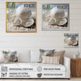 thumbnail image 4 of Designart "Pure Shell Simplicity II" Seashell Floater Framed Canvas Prints, 4 of 5