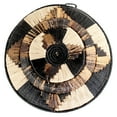 thumbnail image 4 of The Bead Chest Brown & Black Ugandan Spiral Pattern Basket (Large), 4 of 4