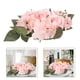 thumbnail image 5 of WORGEOUS 2pcs Artificial Rose Wraath Corebas Anillos de la guarnición de bodas Decoración de la guarnición, 5 of 8