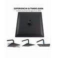 thumbnail image 2 of Regadera Xtellar Cuadrada 20cm Negra Acero Inox Con Tubo 40cm  Color Negro, 2 of 5