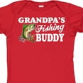 thumbnail image 4 of Inktastic Grandpa's Fishing Buddy with White Text Boys Baby Bodysuit, 4 of 5
