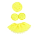 thumbnail image 4 of Atuendo para Ganso Conjunto de Bikini con Accesorios para Estatua Decorativa Material Lavable y Resistente Brinda Toque Divertido y Especial Adecuado para Reuniones al Aire Libre y Amarillo, 4 of 8