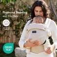 thumbnail image 5 of Momcozy Baby Carrier, Ergonomic Infant Carrier Backpack, Breathable Front Back Carrying Wrap Seat for Newborn Toddlers 7-44lbs, Khaki, 5 of 9