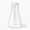 1000ml, variant on ABCISI 500ml Plastic Erlenmeyer Flask with Screw Caps, 1 Pack Polypropylene Narrow Mouth Conical Flask for Laboratory Chemical Erlenmey, Students Kids Education Learning Tool, Clear