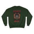 thumbnail image 2 of Demon Mask Women Male Unisex Champion Sweatshirt, 2 of 4