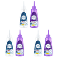 thumbnail image 1 of Detergente para ropa con enzima activa de lino, líquido limpio para ropa, 120 ML, blanco y morado, 3 uds., 1 of 2