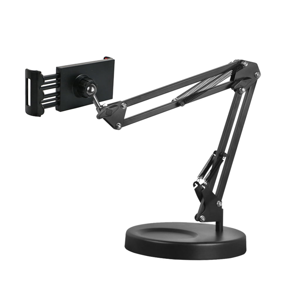 Pretyzoom Rotatable Suspension Arm Bracket Stand for Phone with Flexible Arm and Clip Holder