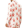 thumbnail image 3 of INSPIRE CHIC Christmas Printed Sports Coats for Men's Graphic Party Costume Blazers, 3 of 4