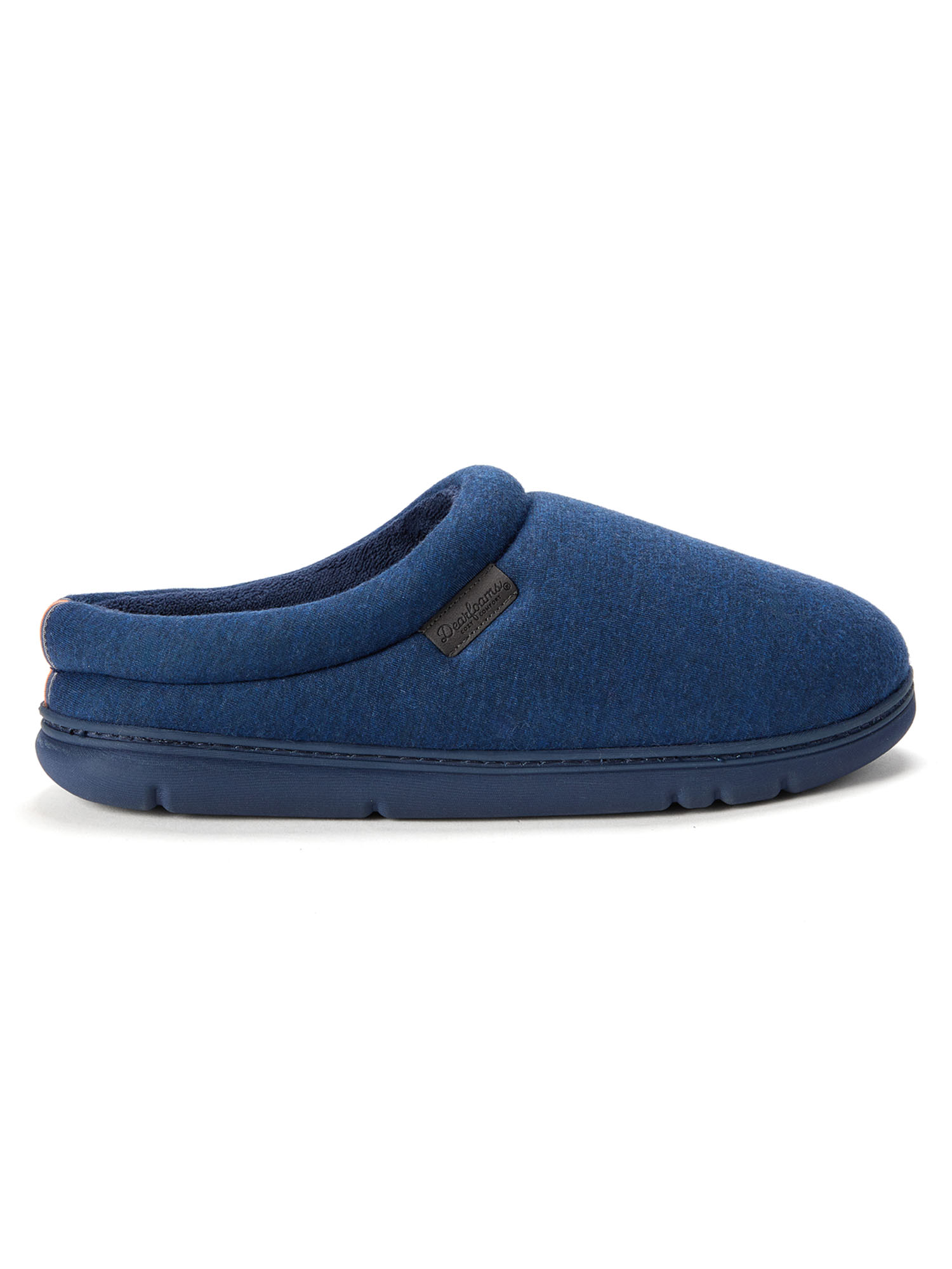 Dearfoams Cozy Comfort Men's Jersey Clog Slippers photo 3