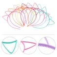thumbnail image 3 of Diadema de oreja de gato Bbanquetan 10 Uds. diademas de plástico con lazo para mujeres y niñas, 3 of 9