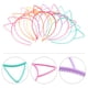 thumbnail image 3 of Diadema de oreja de gato Bbanquetan 10 Uds. diademas de plástico con lazo para mujeres y niñas, 3 of 9