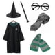 thumbnail image 1 of Harry Potter 6pc Set Magic Wizard Cosplay Fancy Dress Cape Cloak Costume, 1 of 1