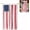 A, variant on Lighted Rag American Flag Banner, 4 X 2.3 ft Lighted Rag American Flag Banner, 4th of July Outdoor Garden Yard Home Party Decoration, Anniversary Celebration Indoor Outdoor(A)