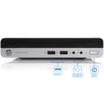 thumbnail image 3 of HP ProDesk 400 G4 Mini PC, Intel Core i5-8500T Upto 3.5GHz, 8GB RAM, 1TB SSD, DisplayPort, Wi-Fi, Bluetooth, Windows 10 Pro, 3 of 8