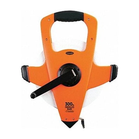 UPC: 0052837026760 | Keson Long Tape Measure 1/2 In x 300 ft Orange OTRS10300H