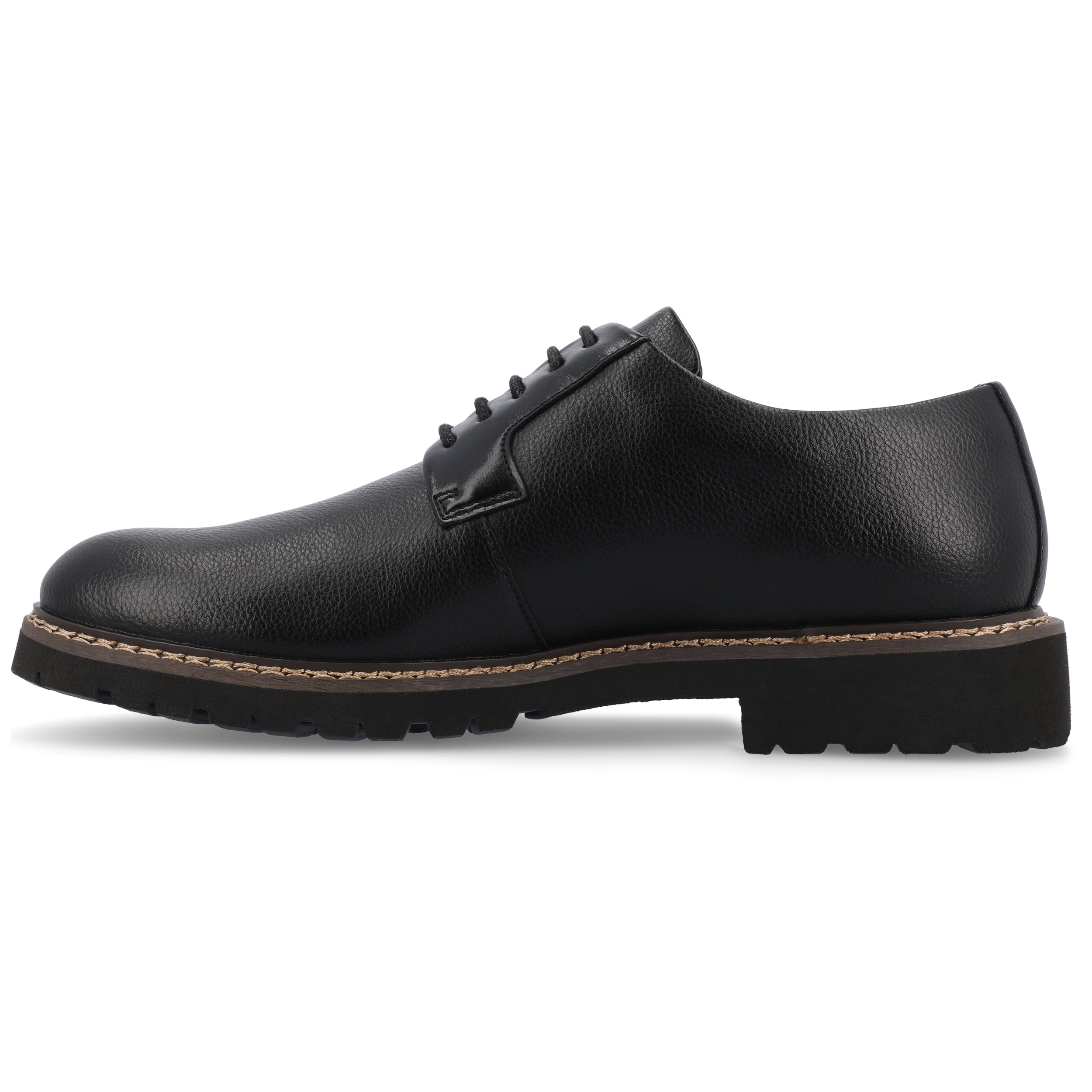 Vance Mens Martin Plain Toe Lace-up Derby
