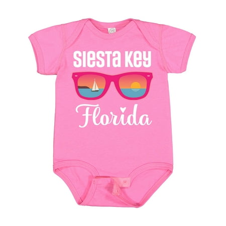 

Inktastic Siesta Key Florida Beach Trip Gift Baby Girl Bodysuit