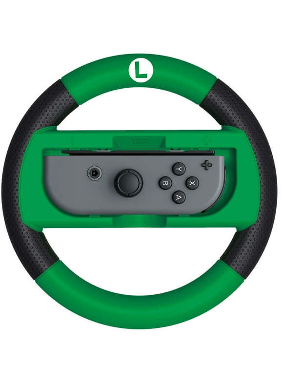Nintendo Switch Luigi Theme Mario Kart 8 Deluxe Wheel Controller [Hori]