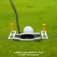 thumbnail image 4 of Tee de Golf 3 Pcs Support Tees d'Entraînement de Golf Fusée d'Entraînement Design Fusée Accessoires de Golf Outil Drop Ship Orange, 4 of 5