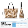 thumbnail image 4 of Xecao Corn 5 for versatile beach bag for women includes zipper pockets and waterproof material, ideal for vacations and adventures., 4 of 7