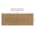 thumbnail image 6 of Home Weavers Classy Bathmat 100% Cotton Tufted Bath Rug, Extra Soft and Absorbent Bath Rugs, Non-Slip Bath Mats, Machine Washable bath rugs for Bathroom, 21"x54" Runner, Linen, 6 of 9
