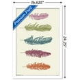 thumbnail image 3 of Rachel Caldwell - Feathers Wall Poster, 14.725" x 22.375", Framed, 3 of 5
