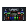 thumbnail image 3 of F009 Audio Mixer Live Sound Card with DJ Mixer Effects and Studio Equipment Voice Changer Podcast Production, 3 of 5