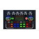 thumbnail image 3 of F009 Audio Mixer Live Sound Card with DJ Mixer Effects and Studio Equipment Voice Changer Podcast Production, 3 of 5