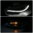 thumbnail image 2 of For 2015-2017 Chrysler 200 Chrome w/ LED DRL Halogen Headlights Pair Left+Right, 2 of 6