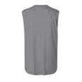 thumbnail image 4 of Gibobby Mens Sleeveless Tank Tops Workout Cut Off Shirts Muscle Gym Pullover Sports Fitness Solid Color Round Neck Casual T Shirts(XXL,Grey), 4 of 5