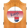 thumbnail image 3 of Trademark Global NBA7000HC-SK NBA Hardwood Classics Wood Dart Cabinet - Sacramento Kings, 3 of 3